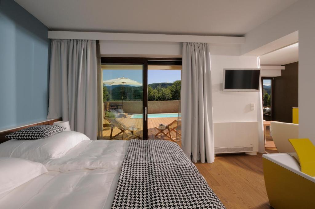 Designhotel Gius La Residenza Caldaro Rum bild